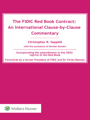 cover image of The FIDIC Red Book Contract